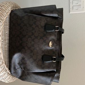 Coach leather purse